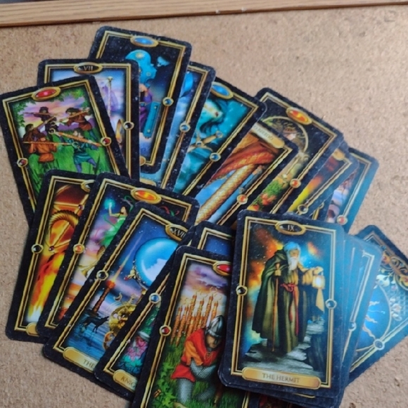 Mystical Tarot Card Deck - Black and Gold(32 Count) - Picture 1 of 2